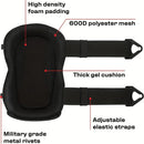 1 Pair Of Professional Knee Pads with Thick Gel Pads Double Straps Adjustable Clips  Protective Knee Pads for Home Working Gardening Construction