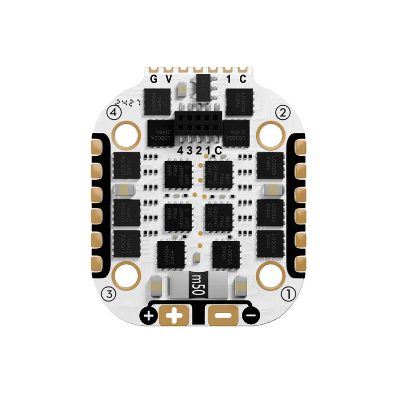 16mm*16mm Flywoo GOKU Quad GN405 Nano HD V3 F4 Flight Controller with TXCO ELRS 2.4g RX & 35A 2-4S ESC Stack for Quadcopter FPV Racing Drone