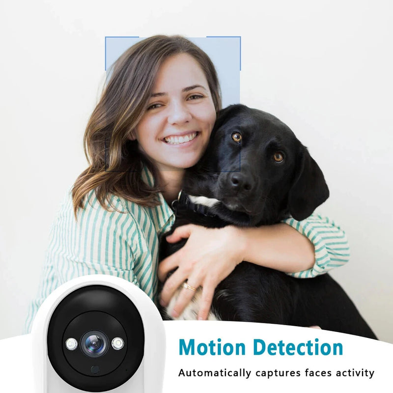 3MP 2K PTZ Wifi IP Camera Video Call with 2.8 Inch IPS Screen Baby Cry Sound Detection Security IP Camera Baby Monitor iCSee
