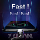 Pobod 100W Type-C to Type-C Cable 10Gbps Fast Data Transmission Support 4K/8K Display 0.5M/1M/2M Long for Phone Tablet TV