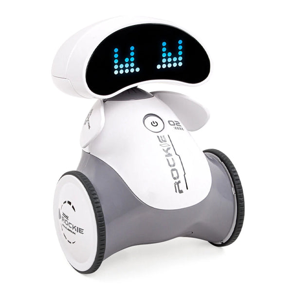 JJRC R33 Rocki 2.4GHz Intelligent RC Robot Touch Sensor LED Light Programming Auto Demo for Children Gift