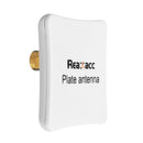 Realacc 5.8G 8dBi Omni-directional FPV Panel Plated Flat Antenna LHCP/RHCP SMA/RP-SMA for RC Drone