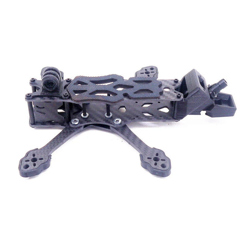 TEOSAW STEELE3 154mm / STEELE4 178mm Wheelbase 4mm Arm Thickness X Type Frame Kit Support VISTA DJI O3 Air Unit for DIY RC Drone FPV Racing