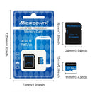 MicroData U3 Class 10 TF Memory Card 64G/128G/256G High Speed Micro SD Card Flash Card Smart Card for Phone Camera Driving Recorder