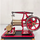 Fire-absorbing Stirling Vacuum Engine Model with 3 PCS Thin Copper Sheets Air Valve Educational Toys