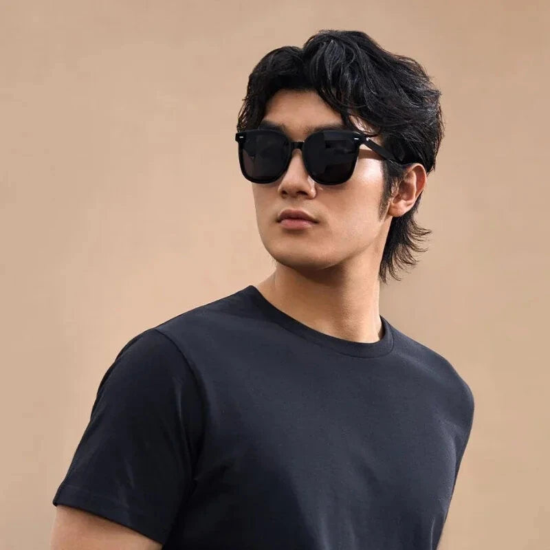 Xiaomi Mijia Square Polarized Sunglasses UV400 Protection TAC HD Anti-glare Lense TR90 frames Sunglasses for Men Women Outdoor Travel