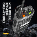 IRadio UV88 UV Full Band Walkie Talkie 1024 Channels FM/SW/MW/LW Radio Multi-Band Type-C Rechargeable Handheld Two-way Radio One-click Matching Quick Decoding