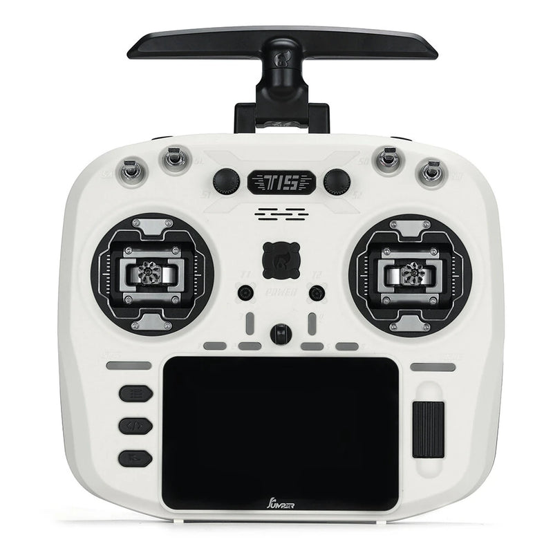 Jumper T15 2.4GHz ELRS 1W VS-M Hall Sensor Full Size Gimbal 3.5" Colour-Touch Screen EdgeTX Radio Controller for FPV RC Racer Drone