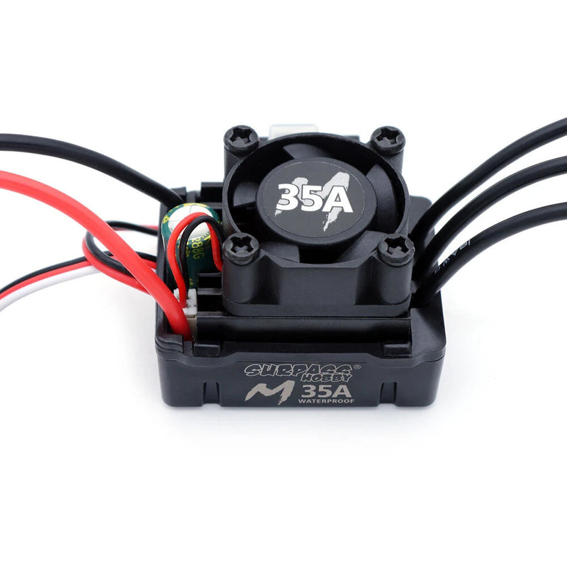 SURPASS-HOBBY M35A/M45A/M60A Waterproof Brushless ESC RTR Version Standard ESC For 1/10 1/14 1/16 RC Car Parts