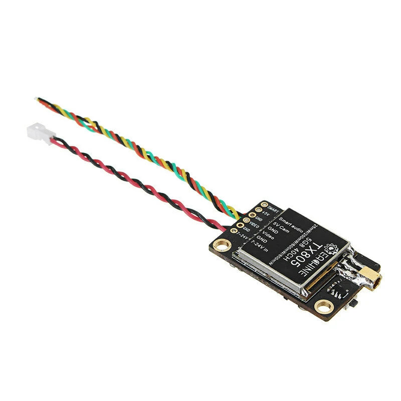 Eachine TX805 VTX 5.8G 40CH 25mW 200mW 600mW 800mW FPV Transmitter TX LED Display Support OSD Pitmode Smart Audio For RC Drone