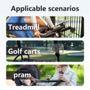 XANES Mini Bicycle Mount Strong Magnetic Holder With Adjustable Strap for Cycling Phone Holder