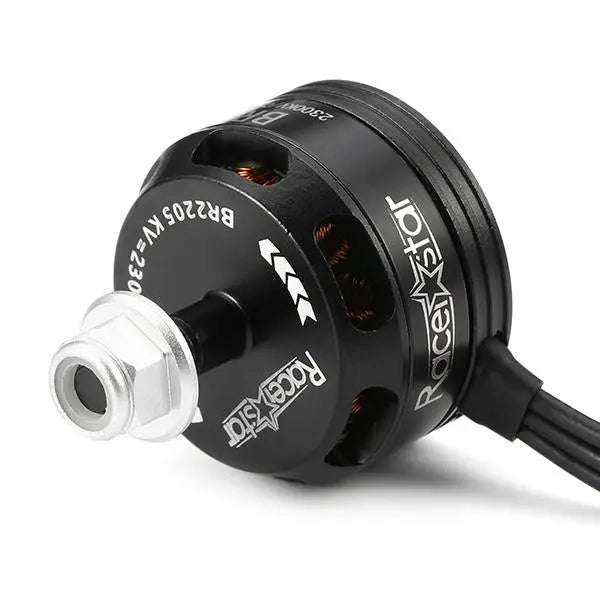 4X Racerstar Racing Edition 2205 BR2205 2300KV 2-4S Brushless Motor Black For 210 X220 250 280 RC Drone