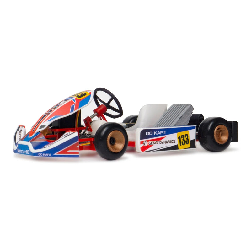 MinimumRC Sengi Kart-80 Micro Scale RC Car Go Kart Kit Unassembled Mini Vehicles Models DIY Toys