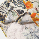 INCERUN Mens Shirts Hawaiian Short Sleeve Shirts Summer Holiday Beach Men Shirt Tropical Leaves Print Henley Shirts