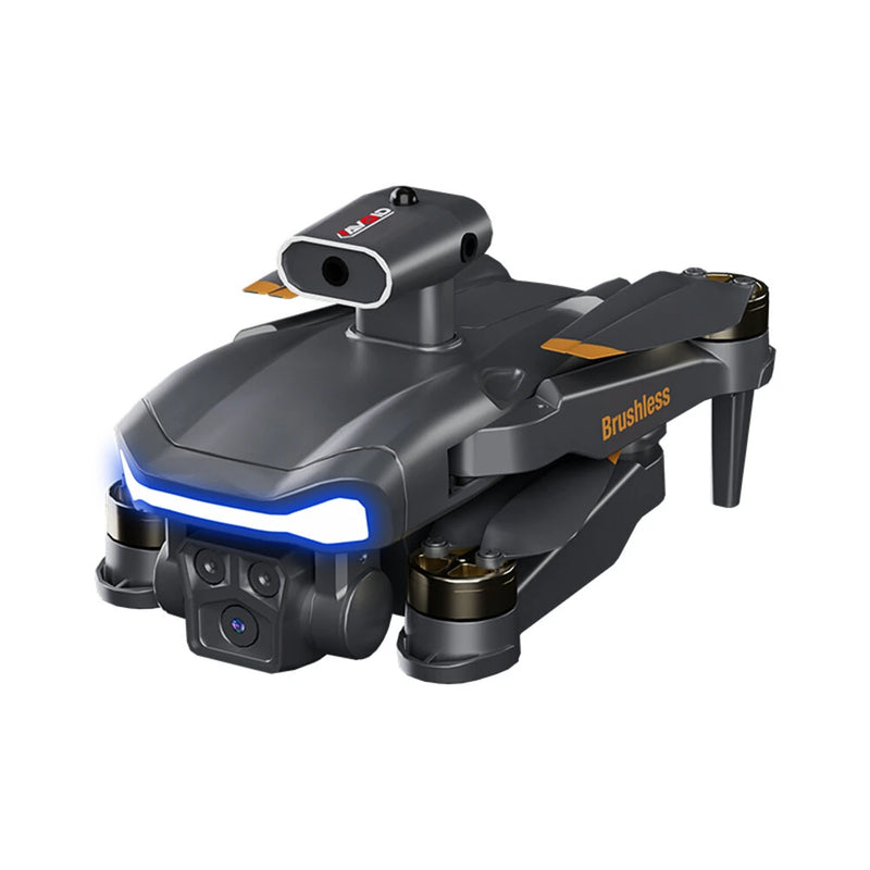 JJRC X35 PRO WiFi FPV with LCD Screen Controller HD Dual Camera Servo Gimbal 360 Obstacle Avoidance Optical Flow Positioning Brushless Foldable RC Drone Quadcopter RTF