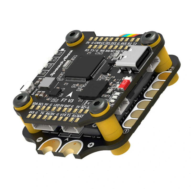 30.5x30.5mm SpeedyBee F7 V3 BL32 50A Stack OSD Flight Controller w/ 5V 9V BEC 50A 4in1 Brushless ESC 3-6S for Master 5 V2 FPV Racing Drone