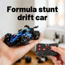 JJRC Q239 RTR 1/40 2.4G 2WD Mini RC Car Formula Racing Stunt Remote Control Drift LED Light 360 Rotation Desktop Portable Vehicles Models Toys