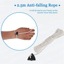 Magnetic Window Cleaner Brush Double-Sided Glass Cleaning Tool Strong Magnet Safety Rope Red Blue ABS PP 3-8mm Glass Thickness High-Rise Home Windows Car Mirrors