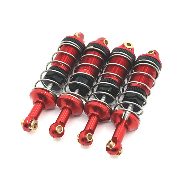4pcs Metal Upgraded Oil Shock Absorber For MJX 1/14 14301 14302 14303 RC Car Parts