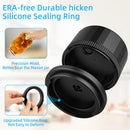 Electric Mason Jar Vacuum Sealer Kit Compatible with Wide-Mouth & Regular-Mouth Mason Jars Canning Vacuum Sealer for Food Storage Vacuum Sealer