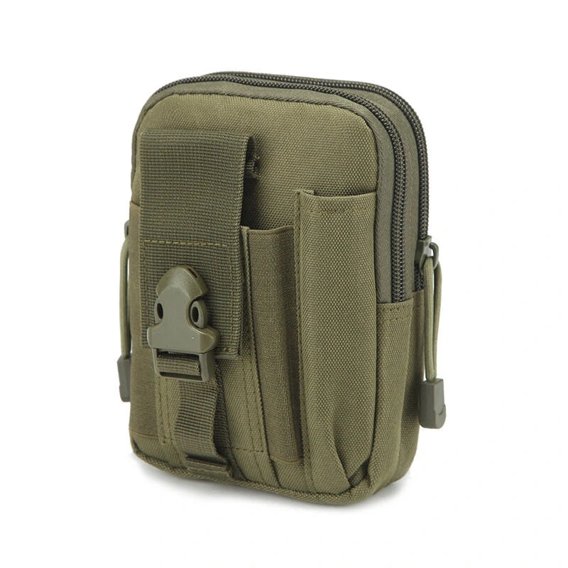 5.5 Inch Outdoor EDC Tactical Waist Bags Pack Men Cell Phone Case Wallet Pouch Holder For Sports Camping Hiking