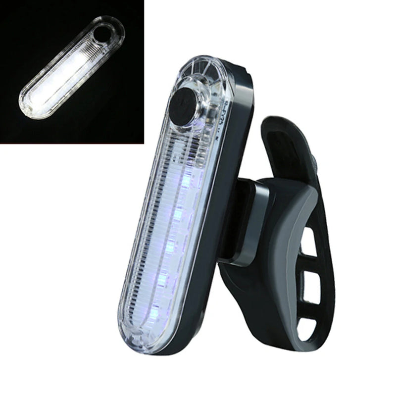 BIKIGHT Bike Taillight Portable Super Bright 4 Modes USB Rechargeable Safety Warning Rear light for MTB Road Bicycle Electric Bike
