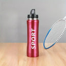 IPRee 600ml Double Wall Stainless Steel Insulated Sports Water Bottle, Leakproof Portable Vacuum Flask for Outdoor Hiking