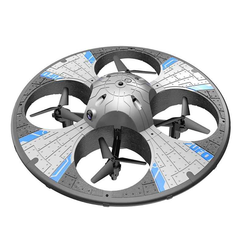 SJ S163 UFO WiFi FPV Intelligent Obstacle Avoidance Controllable Lighting Circle Protection Kids Gifts EVA Foam 2.4G RC Drone Quadcopter RTF