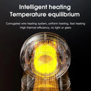 IPRee Portable Electric Heater for Home Office 380W Desktop Fan Mini Hot Air Stove Radiator Low Consumption Winter Room Warmer