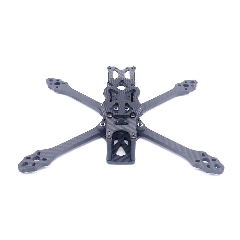 STEELE 5 220mm Wheelbase 5mm Arm Thickness Carbon Fiber X Type 5 Inch Freestyle Frame Kit Support Caddx Vista HD System for RC Drone FPV Racing