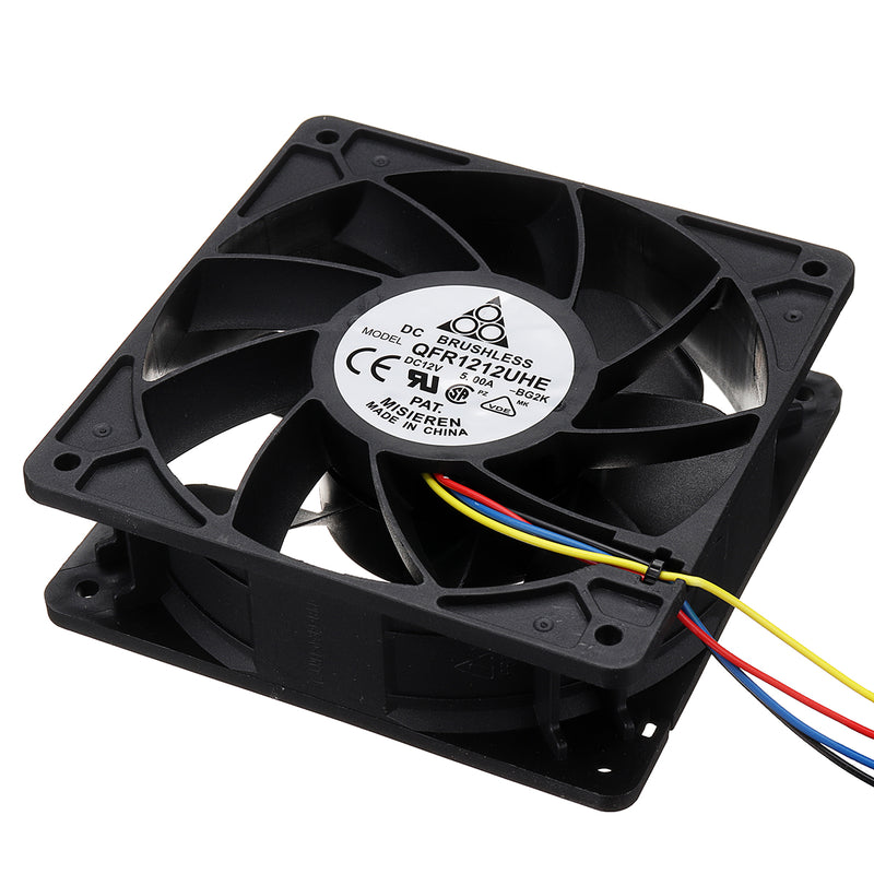 7500RPM Cooling Fan 4-pin Connector Replacement For Antminer Bitmain S7 S9