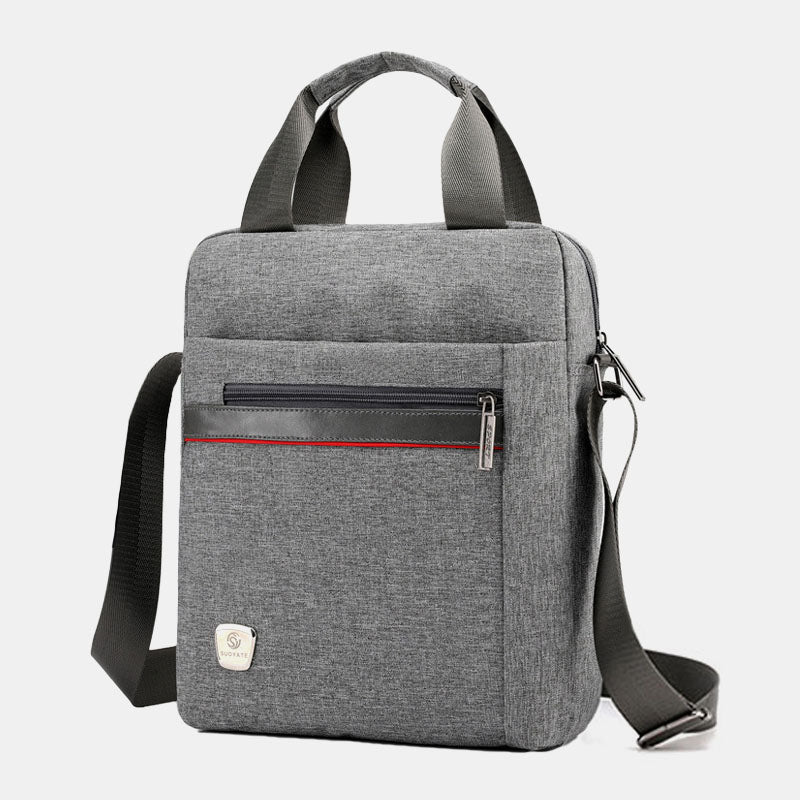 Men Large Capacity Nylon Shoulder Bag Handbag For Outdoor