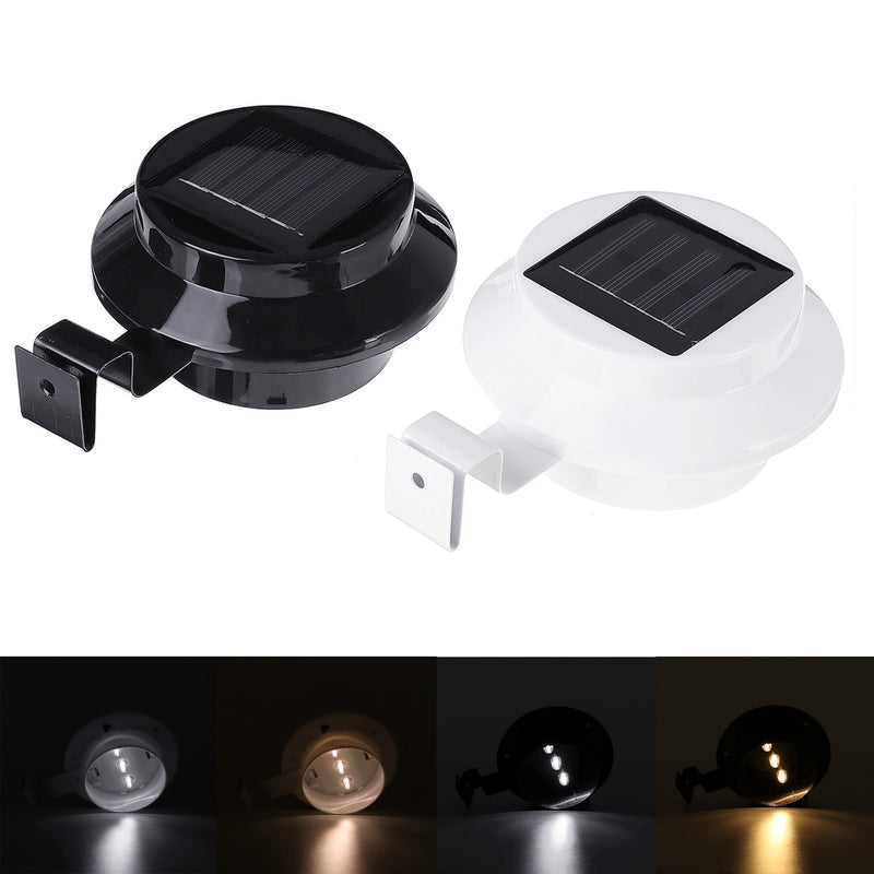 Solar Powered LED Fence Light Outdoor Waterproof Wall Garden Lamp for Corridor Street