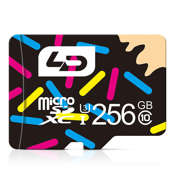 LD 256GB Memory Card High-Speed Class10 TF Card Smart Card for Driving Recorder Phone Camera