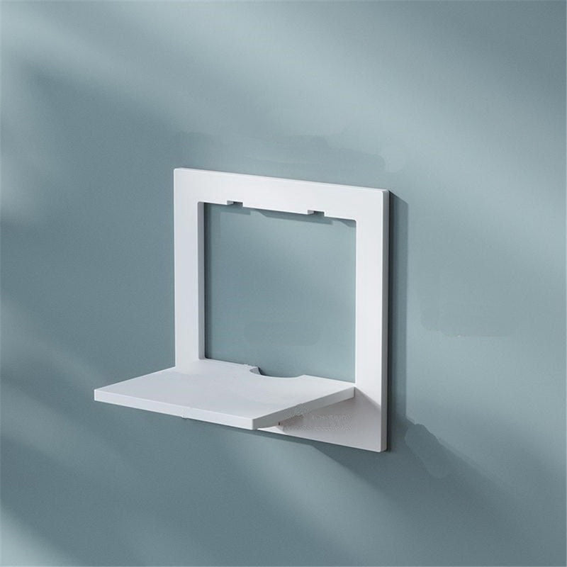 Wall Shelf Free Punching Wall-mounted TV Background Wall Hanger Bedroom Balcony Bedside Wall Creative Flower Pot Stand