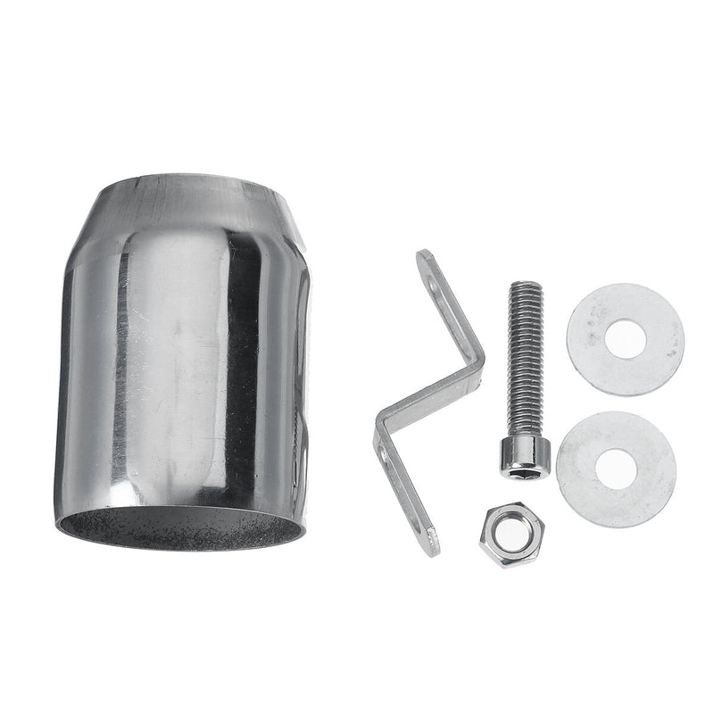 Motorcycle Exhaust Muffler Tail Pipe for Yamaha 250/300 and Kawasaki ZX6R10R - Dual Outlet For For