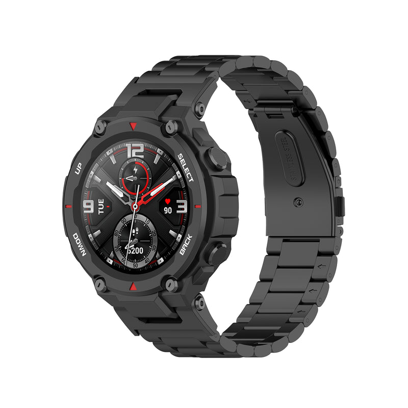 Bakeey Stainless Steel Watch Band with Band Adjust Tool for Amazfit T-REX A1918 Smart Watch