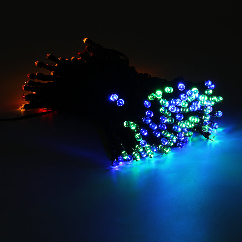 22M 200LED Solar Clip String Light Waterproof Copper Wire Fairy Outdoor Garden Clip Lawn Lamp for Home Yard