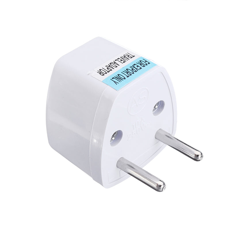 EU European Portable Power Adapter Plug Converter Socket Mini For Phone/Computer/Camera