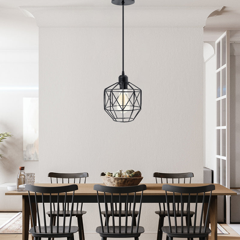 Vintage Style Retro Industrial Pendant Lamp E27 Light Loft Hanging Ceiling Lamp Restaurant Bar Counter Attic Bookstore Lamp