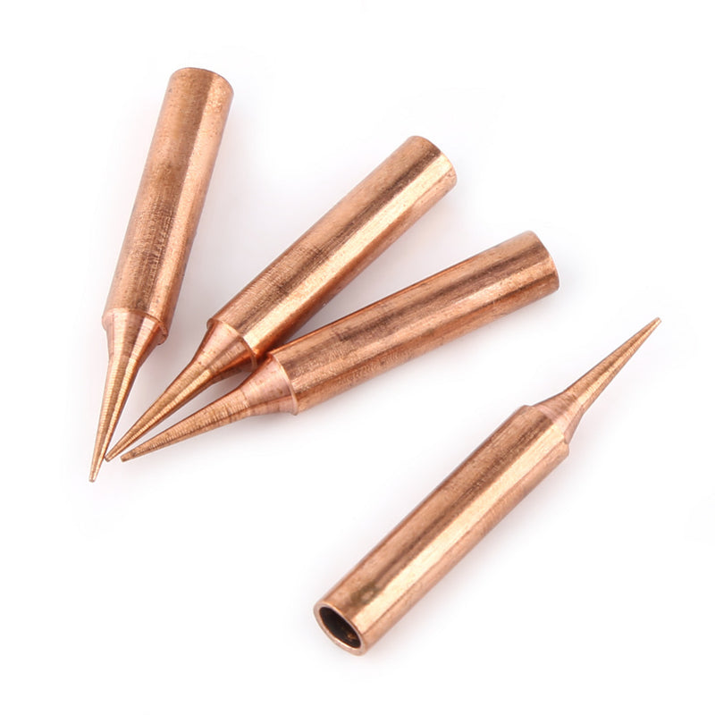 10pcs 900M-T Pure Copper Iron Tips Soldering Tips For Hakko Soldering Rework Station Soldering Iron
