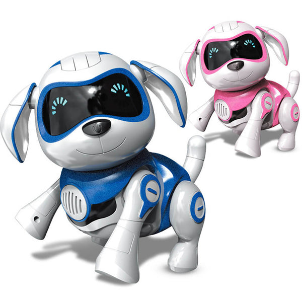 Induction Toy Dog Remote Control Cute Robotic Puppy Early Education Intelligent Robot Pet Interactive Program Dancing Walking Robot Children Pet Toy