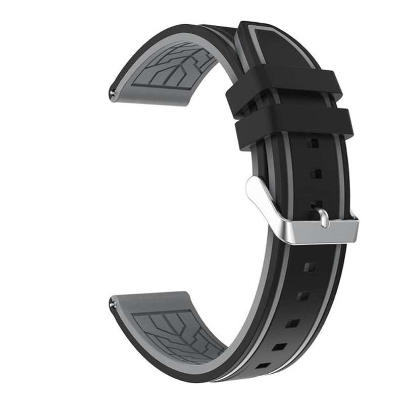 Bakeey 22mm Silicone Smart Watch Band Replacement Strap For Samsung Gear S3/Huawei Watch GT 2 46MM/Amazfit Stratos 2/2S