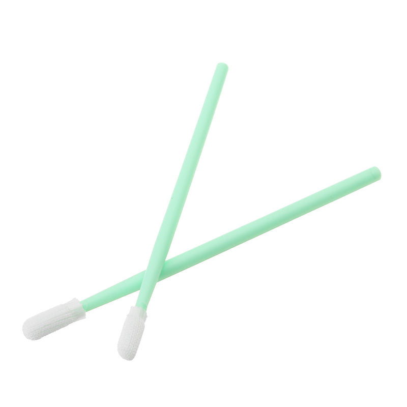 100 Polyester Swab Sticks with Microfiber Cleaning Head for Solvent Printers and Optical Equipment - 100Pcs For Printer