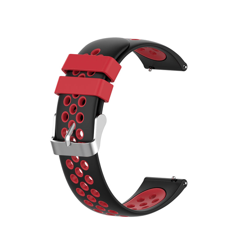 Bakeey 22mm Two-color Buckle Strap Stoma Silicone Replacement Strap For Amazfit GTR 47MM