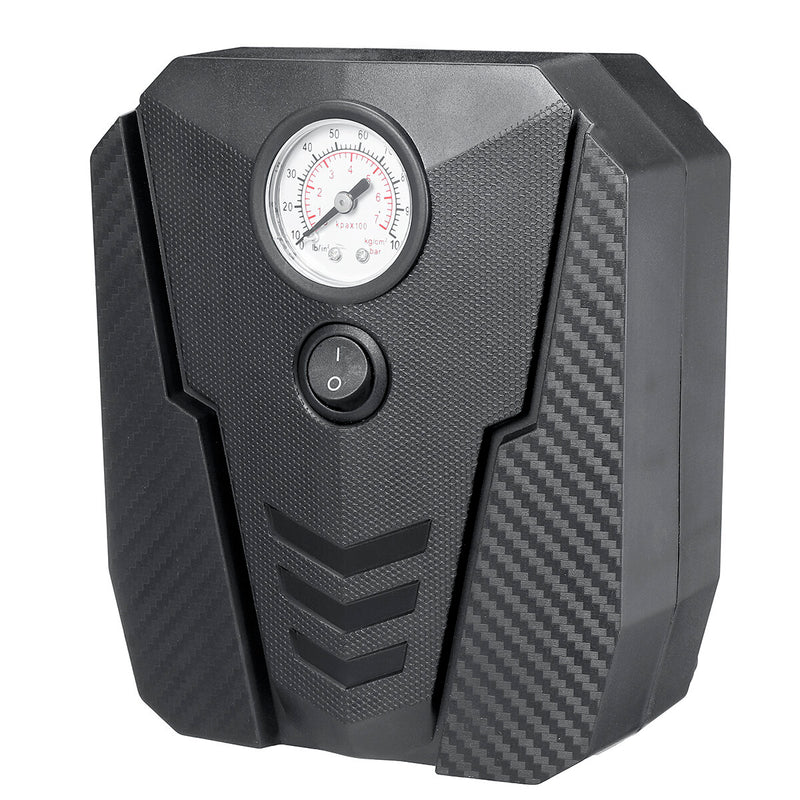 DC12V Car Air Compressor Inflatable Machine Inflation Pump with Nozzles for Motorcycles Bicycles Balls