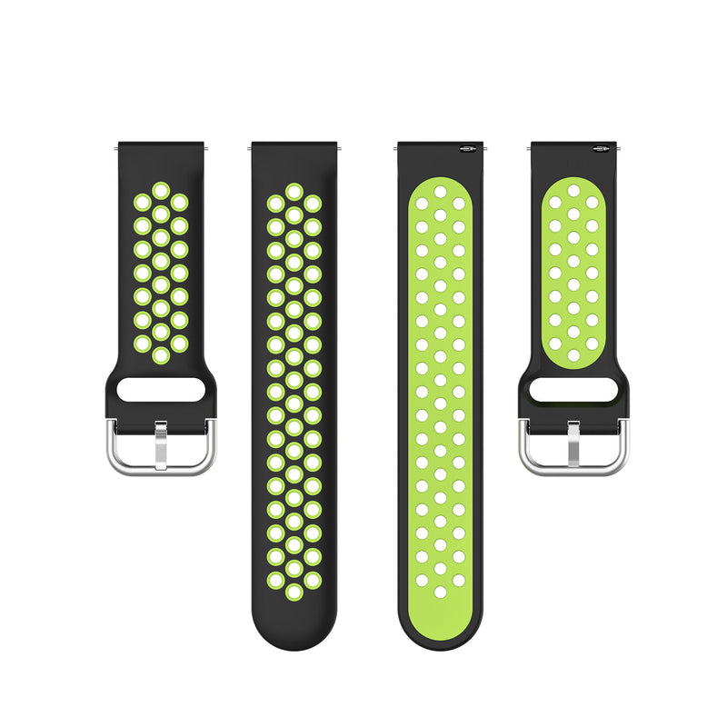 Bakeey 22mm Silicone Sports Two-color Replacement Strap Smart Watch Band For Huawei Watch GT2 PRO