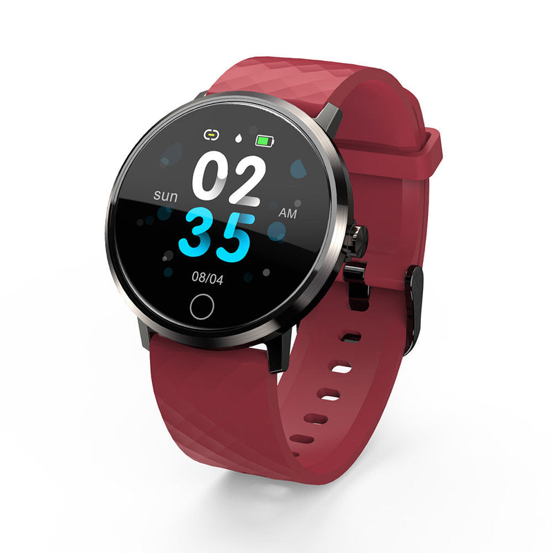 Bakeey D2 Heart Rate Blood Pressure Monitor Female Period Reminder 10 Sport Modes Smart Watch
