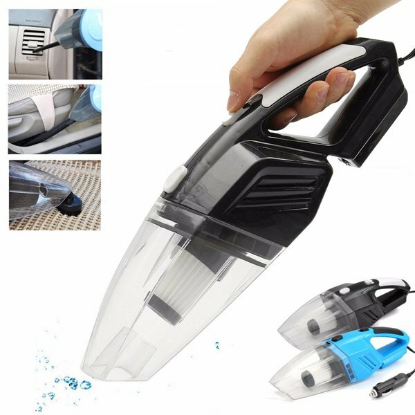 DC12V 120W Car Vacuum Cleaner Handheld Wet & Dry Dual Use Auto Cleaning Tool