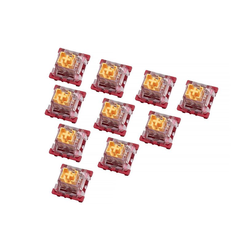 35Pcs GAMAKAY Phenix Mechanical Switch 3-Pin Prelubricate Silent Linear Switch for DIY Mechanical Gaming Keyboard